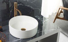 Load image into Gallery viewer, DINAN 38 MATTE WHITE PORCELAIN WASHBASIN (4151) SP0053
