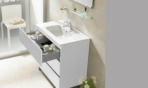 GALA G7900601 JADE Vanity unit 3 DRAW 100CM with basin WHITE  (TJM003)