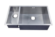 Load image into Gallery viewer, 793 x 461mm Undermount 1.5 Bowl Handmade Stainless Steel Kitchen Sink (DS032)
